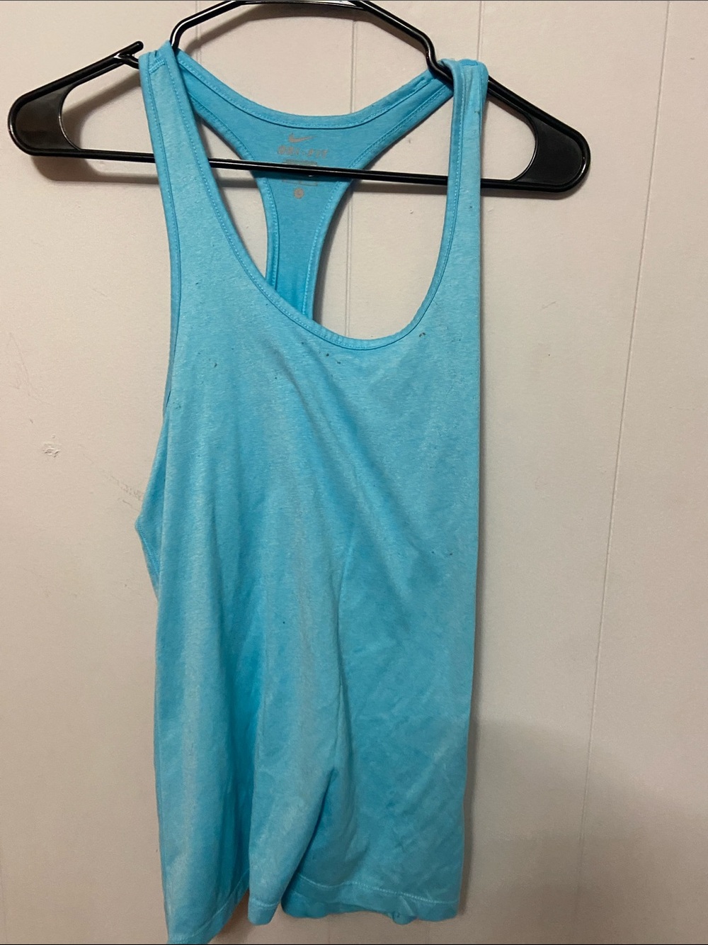 Blue Nike Dri Fit tank top Size Large.